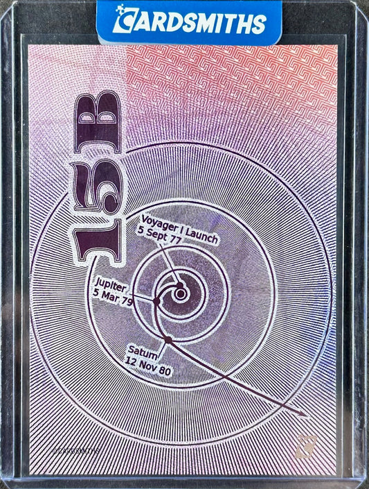 Cardsmiths Galactic Edition – 15B Voyager – Cold Foil Promo (Limited to 210 Copies)