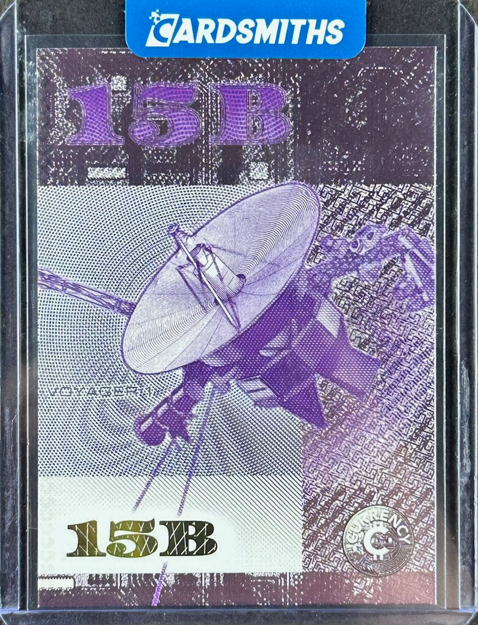 Cardsmiths Galactic Edition – 15B Voyager – Cold Foil Promo (Limited to 210 Copies)
