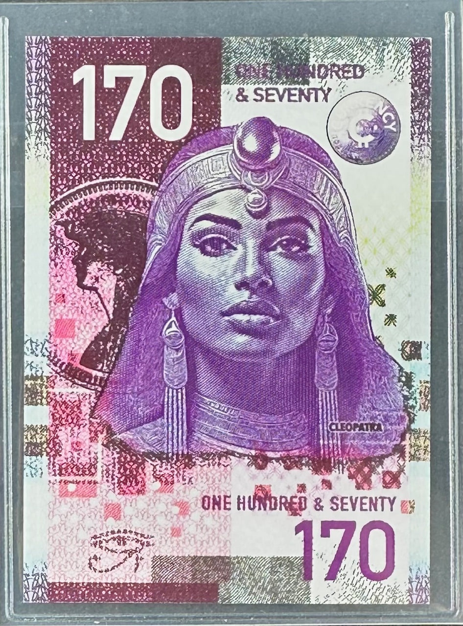 Cardsmiths Series 4 – #170 Cleopatra – Cold Foil