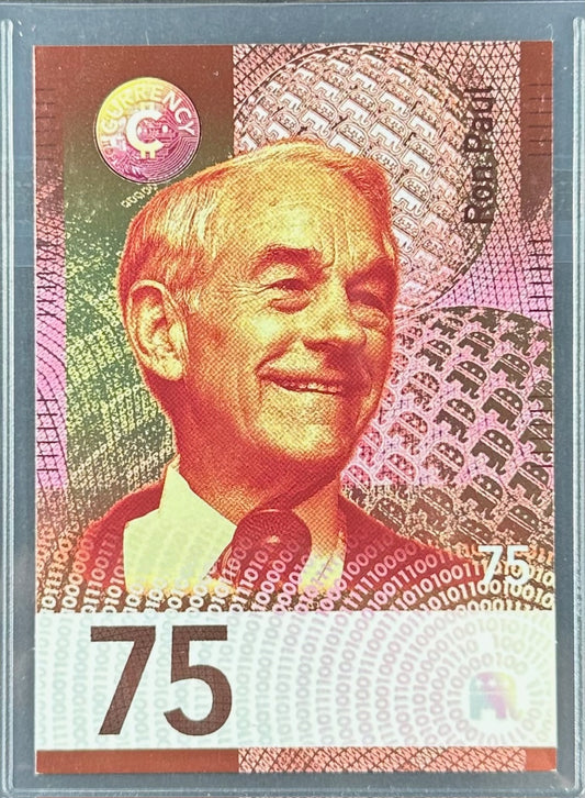 Cardsmiths Series 3 – #75 Ron Paul – Cold Foil