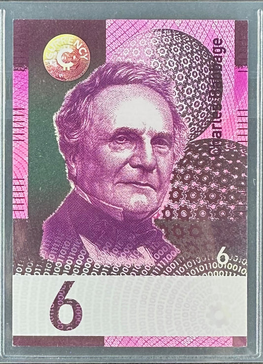 Cardsmiths Series 4 – #6 Charles Babbage – Cold Foil