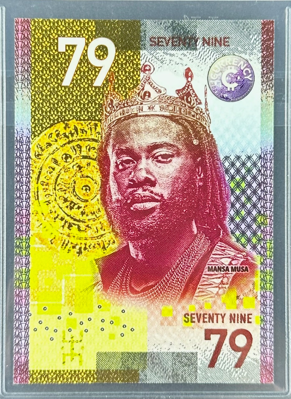 Cardsmiths Series 4 – #79 Mansa Musa – Cold Foil