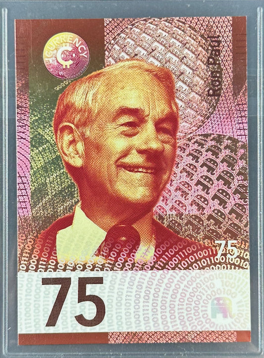 Cardsmiths Series 3 – #75 Ron Paul – Cold Foil