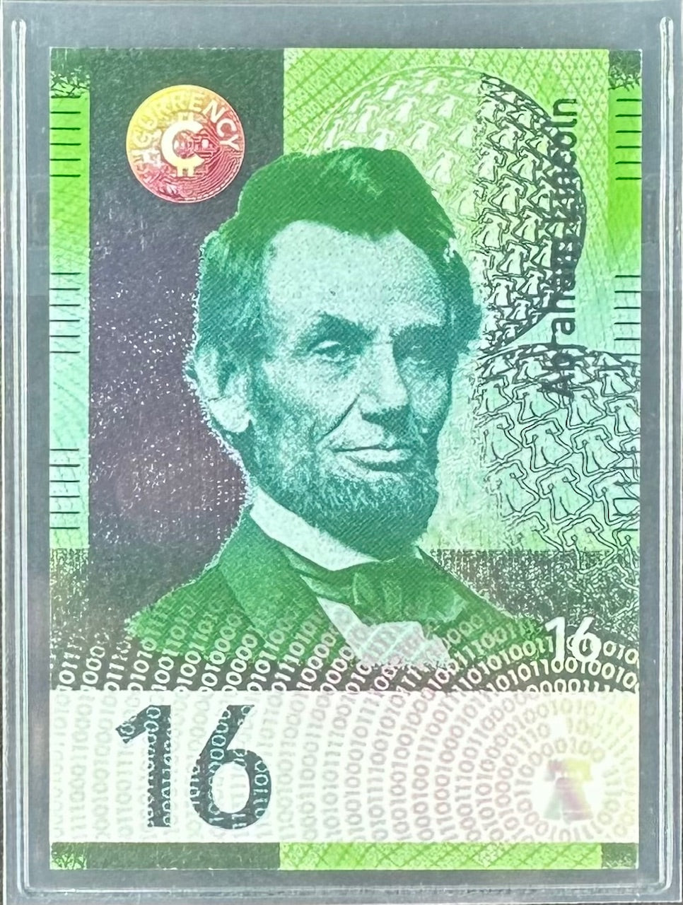 Cardsmiths Series 4 – #16 Abraham Lincoln – Cold Foil