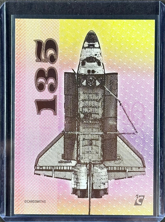 Cardsmiths Space – Galactic Edition – #135 Shuttle – Cold Foil