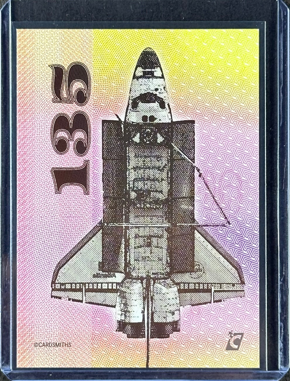 Cardsmiths Space – Galactic Edition – #135 Shuttle – Cold Foil