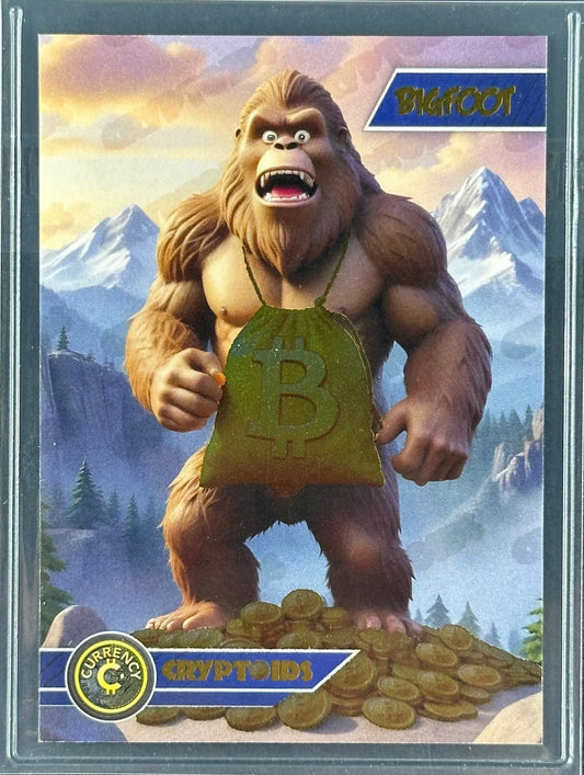 Cardsmiths Cryptoids – Bigfoot – Prototype (CT-03)