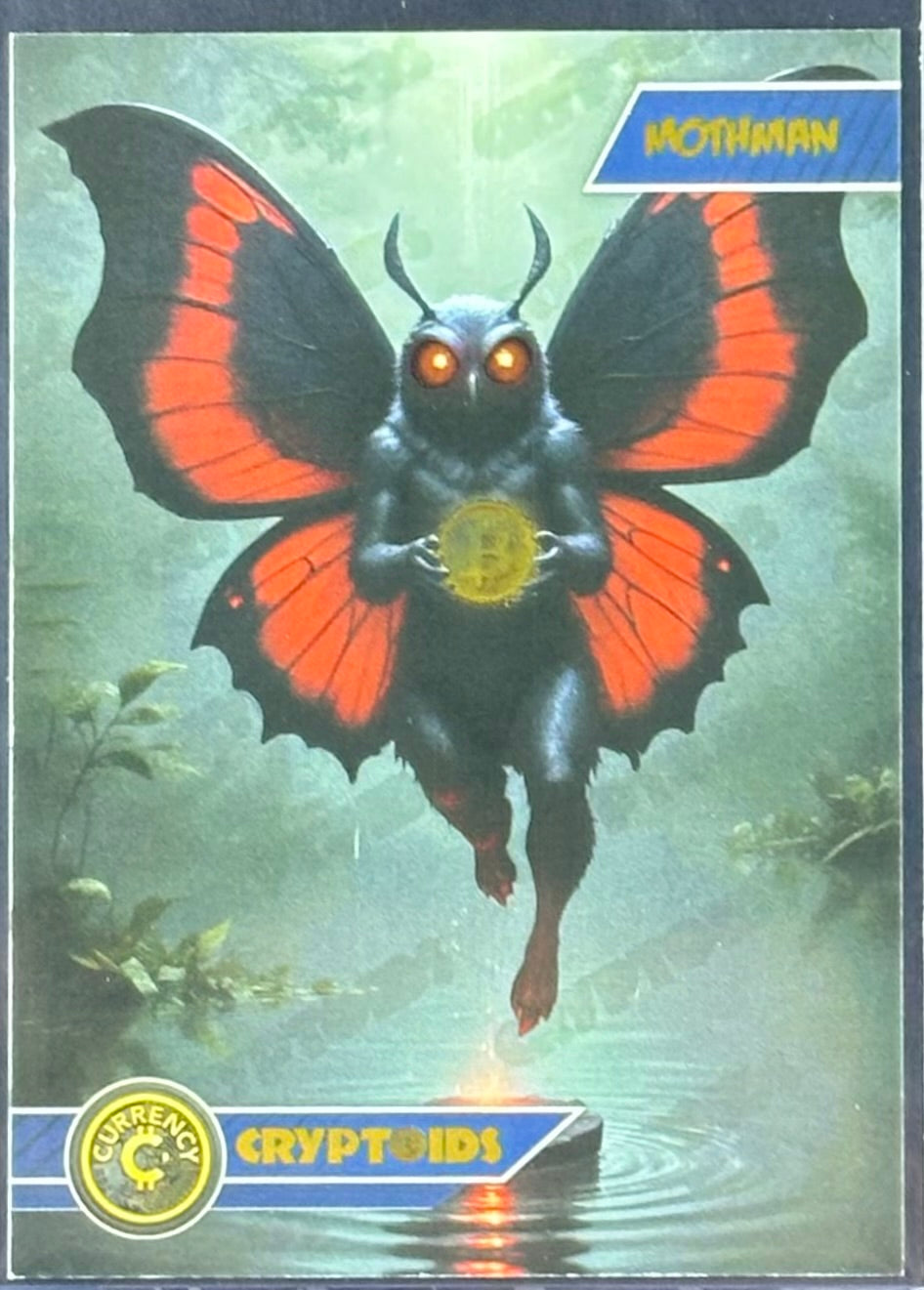 Cardsmiths Cryptoids – Mothman – Artist Proof (CPT-06)