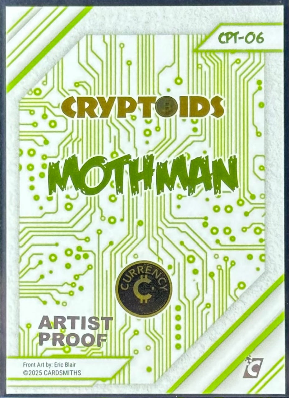 Cardsmiths Cryptoids – Mothman – Artist Proof (CPT-06)