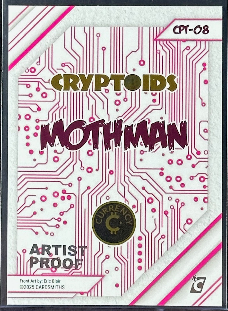 Cardsmiths Cryptoids – Mothman – Artist Proof (CPT-08)
