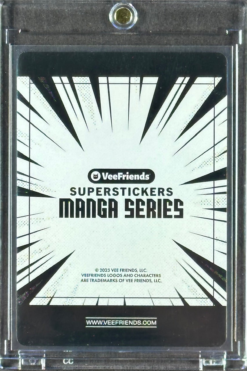 2025 VeeFriends Super Stickers – Notorious Ninja – Manga Series – 1/1 Autograph – One of One