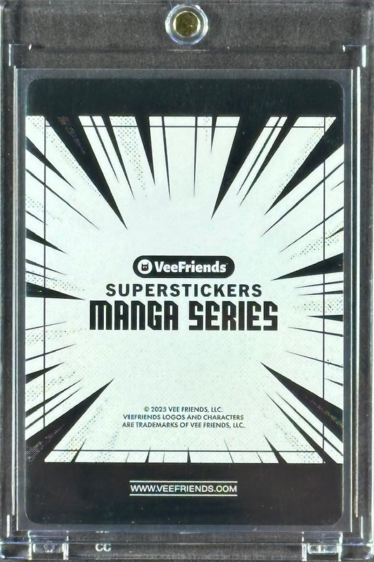 2025 VeeFriends Super Stickers – Notorious Ninja – Manga Series – 1/1 Autograph – One of One