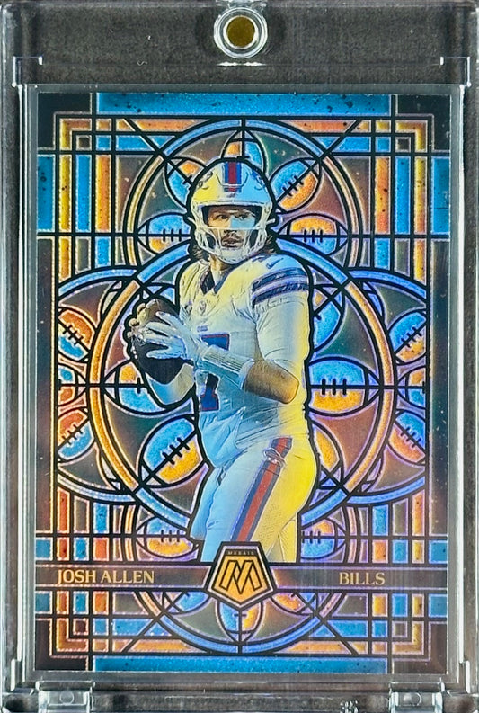 2025 Panini Mosaic – Josh Allen #2 – Stained Glass – SSP Case Hit