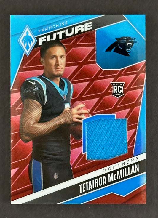 2025 Panini Phoenix Tetairoa McMillan Rookie Patch RC /249 - Panthers