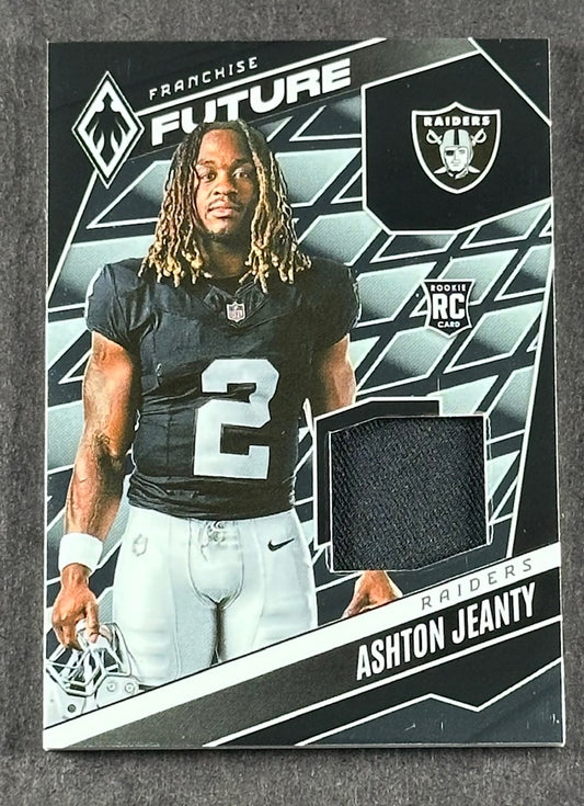 2025 Panini Phoenix Franchise Future Patch RC /299 - Ashton Jeanty (Raiders)