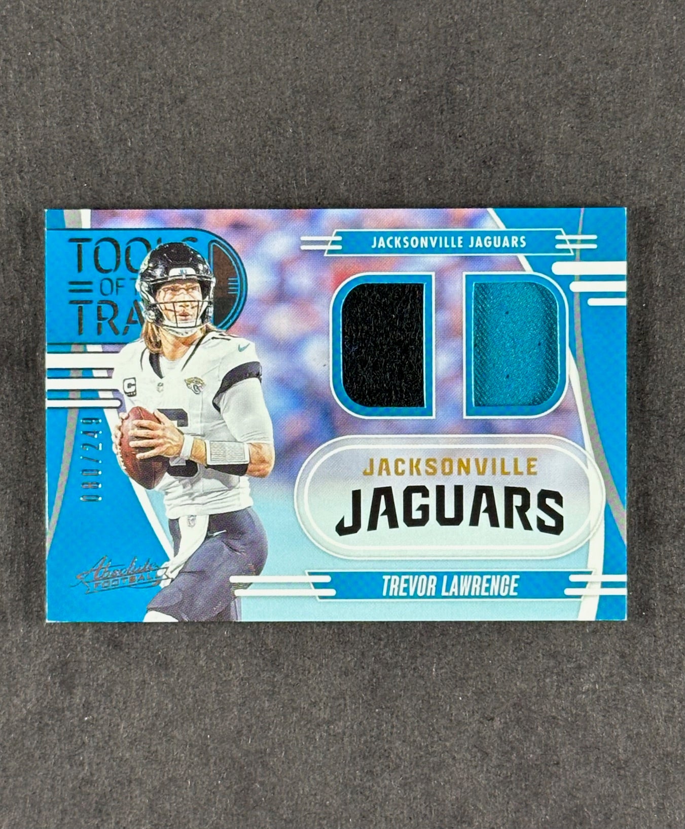 2025 Panini Absolute Tools of the Trade Dual Patch /199 - Trevor Lawrence (Jaguars)