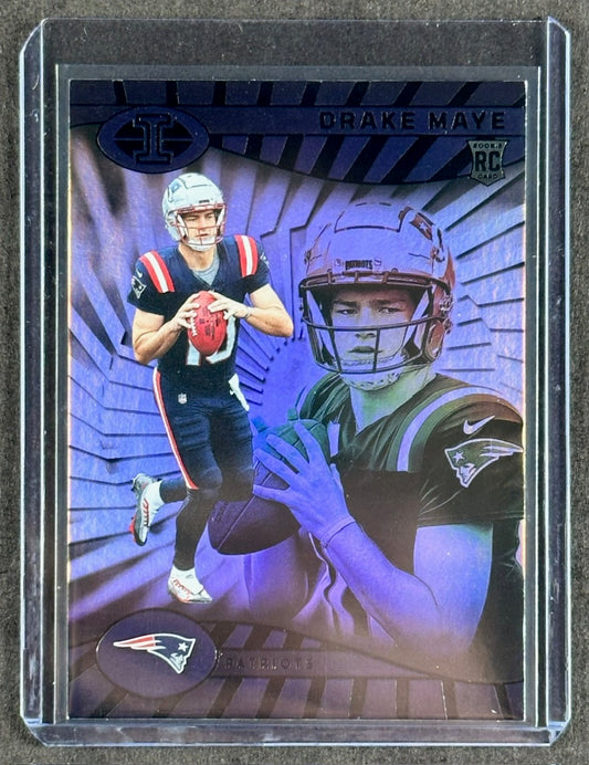 2024 Panini Illusions Drake Maye Rookie #59 – New England Patriots