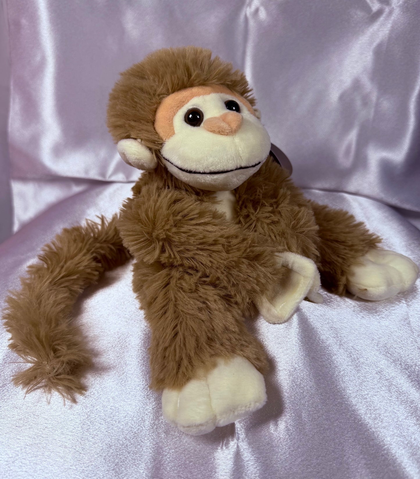 Baby Jasper the Monkey Plush 12.5" –  Stuffed Animal Soft Toy #1047B