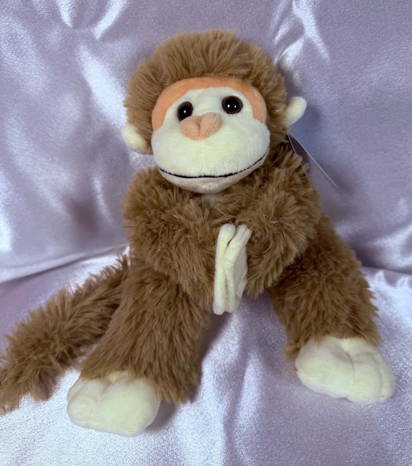 Baby Jasper the Monkey Plush 12.5" –  Stuffed Animal Soft Toy #1047B