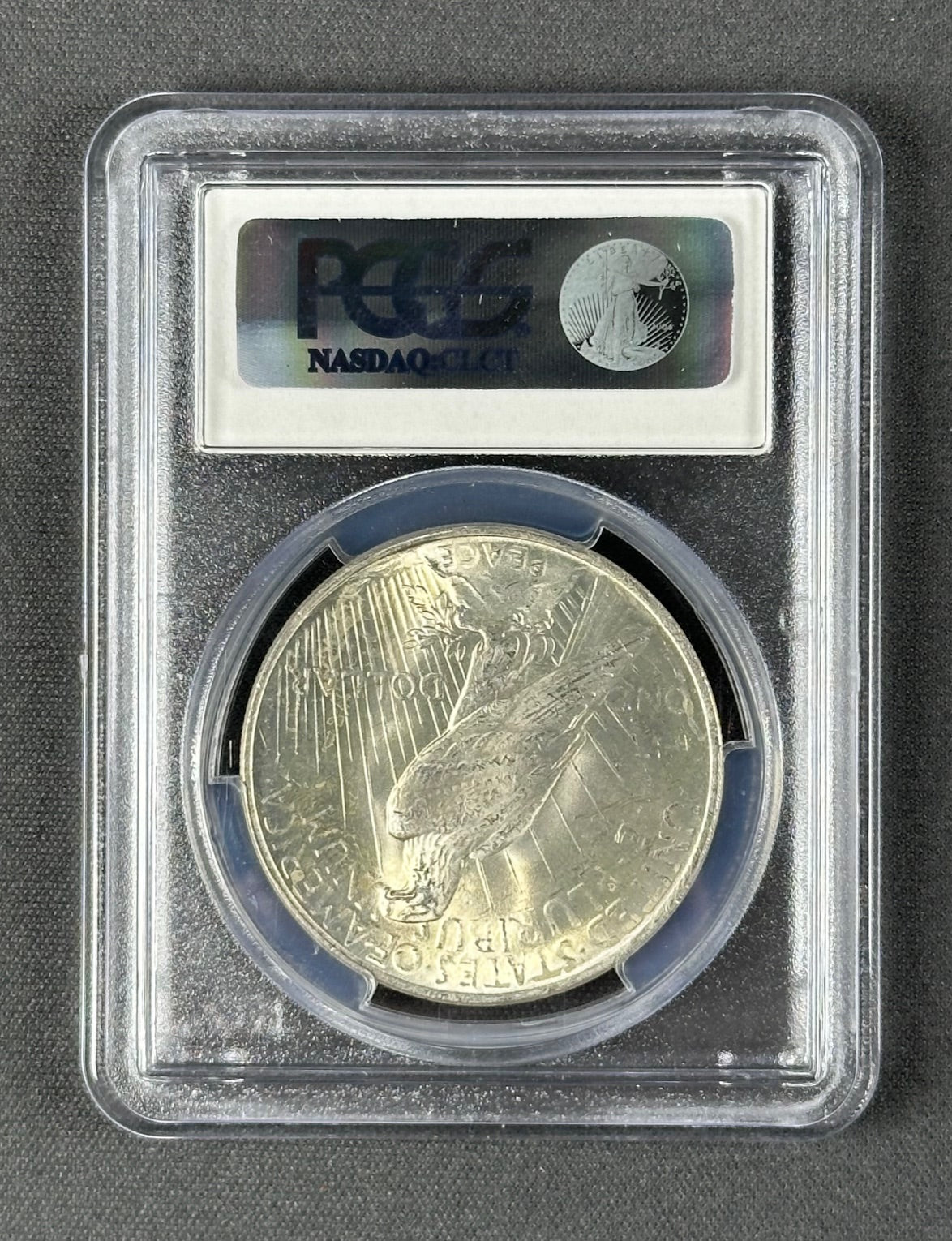 1923 Peace Dollar $1 – PCGS MS63 – U.S. Silver Coin