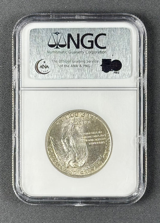 1925 Stone Mountain Memorial Half Dollar 50¢ – NGC MS65 – U.S. Silver Commemorative