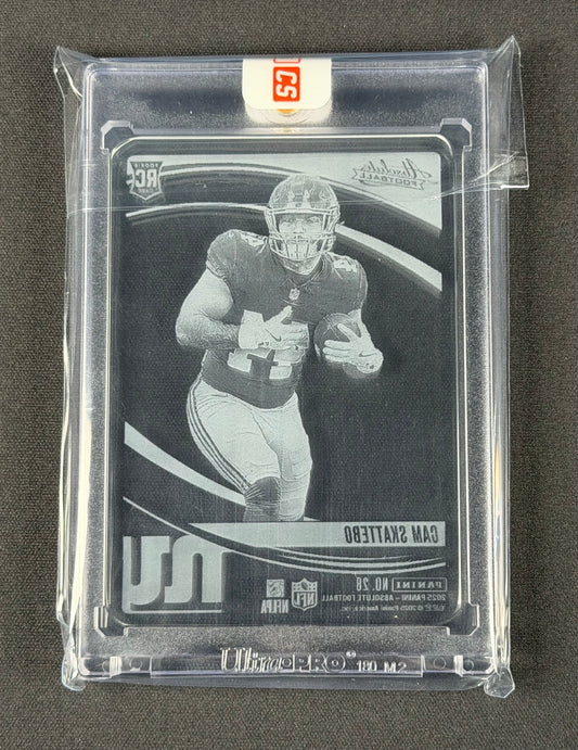 2025 Panini Absolute – Cam Skattebo #28 – Glass Rookie RC SSP Case Hit