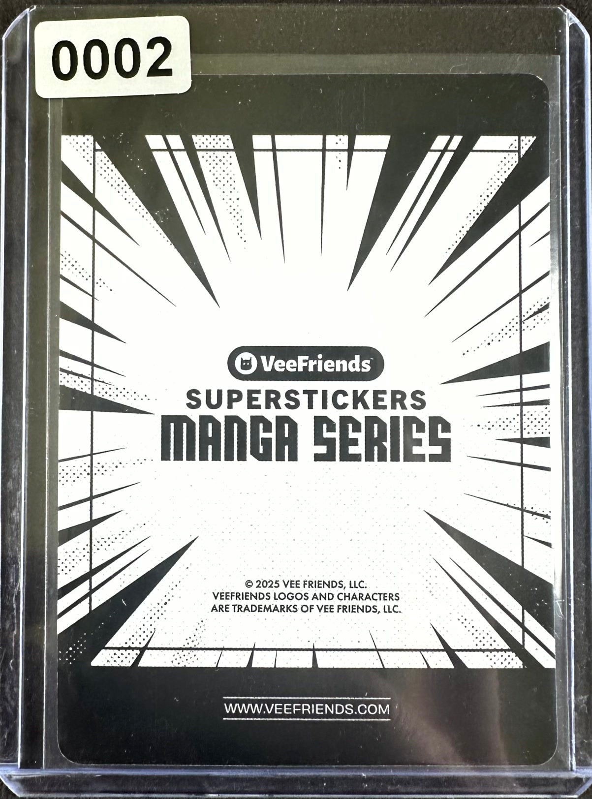 VeeFriends Super Stickers – Manga Series – Headstrong Honey Badger – Limited /399