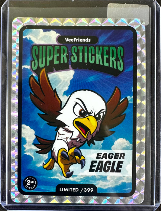 VeeFriends Super Stickers – Manga Series – Eager Eagle – Limited /399