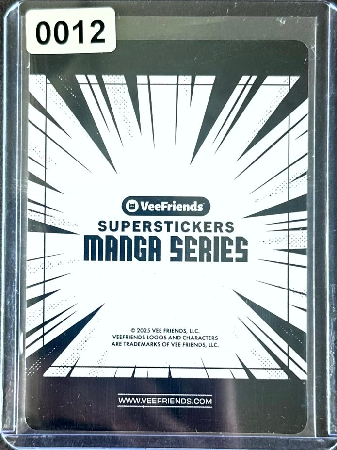 VeeFriends Super Stickers – Manga Series – Logical Lion – Limited /399