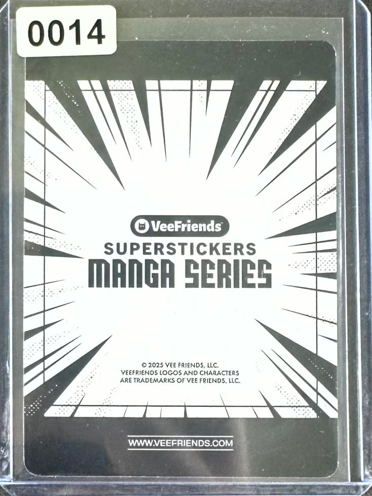 VeeFriends Super Stickers – Manga Series – Tremendous Tiger – Limited /399