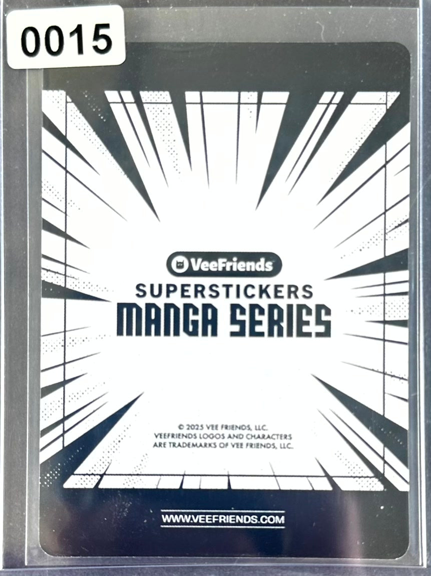 VeeFriends Super Stickers – Manga Series – Likable Leopard – Limited /399