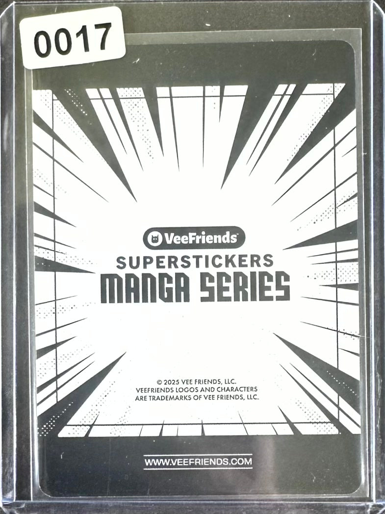 VeeFriends Super Stickers – Manga Series – Big Game Bandicoot – Limited /399