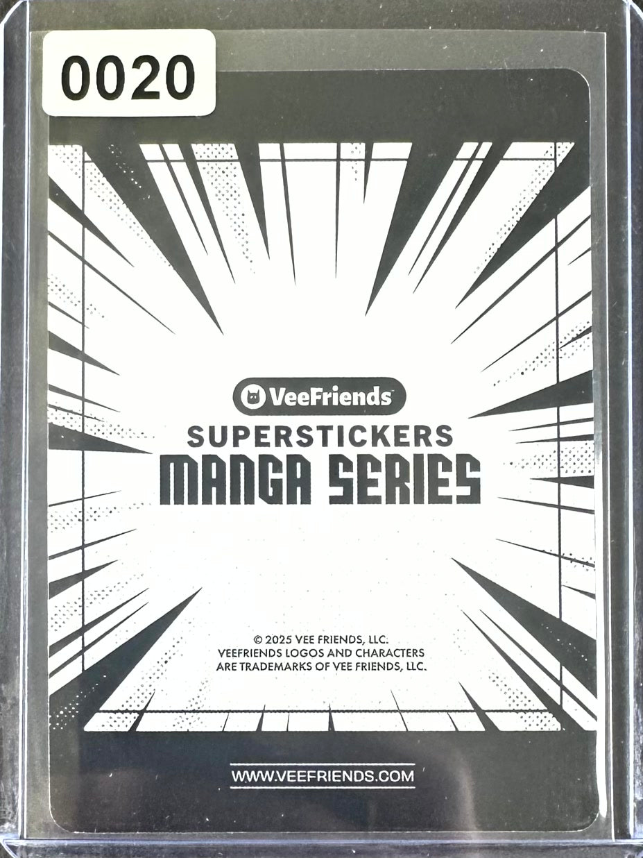 VeeFriends Super Stickers – Manga Series – Bullish Bull – Limited /399