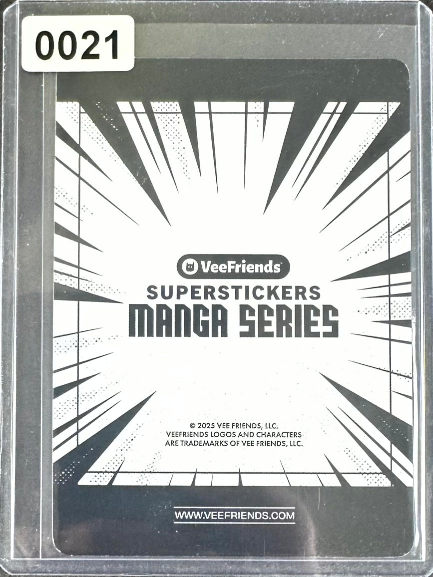 VeeFriends Super Stickers – Manga Series – Warm Wolverine – Limited /399