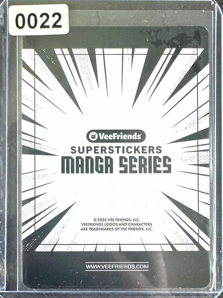VeeFriends Super Stickers – Manga Series – Warm Wolverine – Limited /399