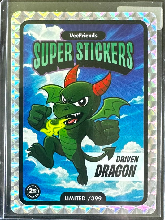 VeeFriends Super Stickers – Manga Series – Driven Dragon – Limited /399