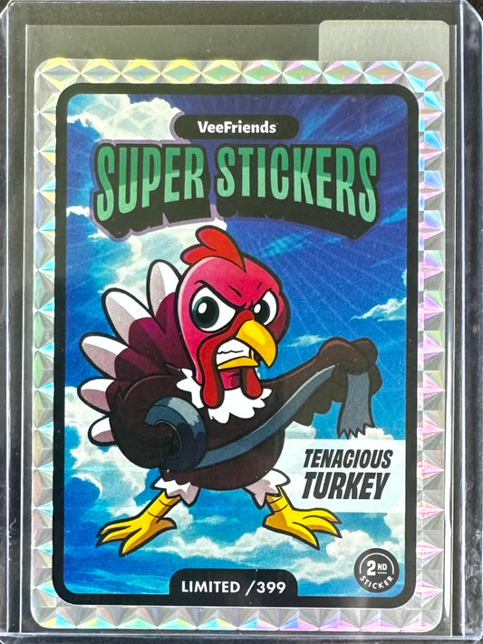 VeeFriends Super Stickers – Manga Series – Tenacious Turkey – Limited /399