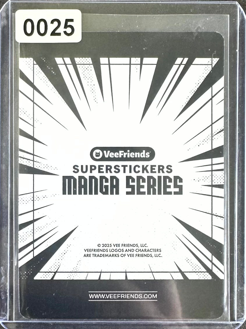 VeeFriends Super Stickers – Manga Series – Tenacious Turkey – Limited /399