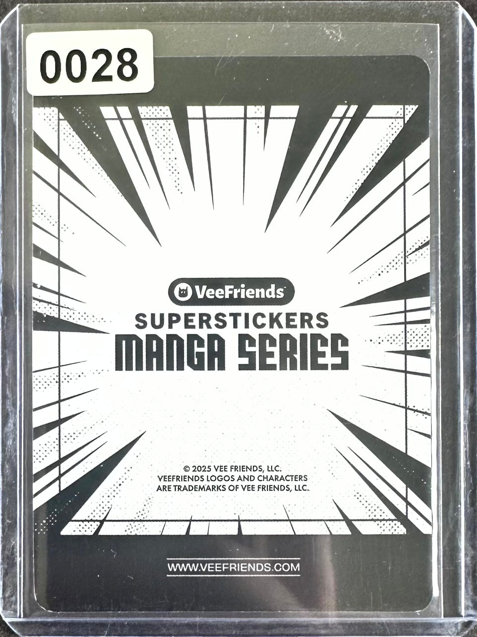 VeeFriends Super Stickers – Manga Series – Happy Hermit Crab – Limited /399