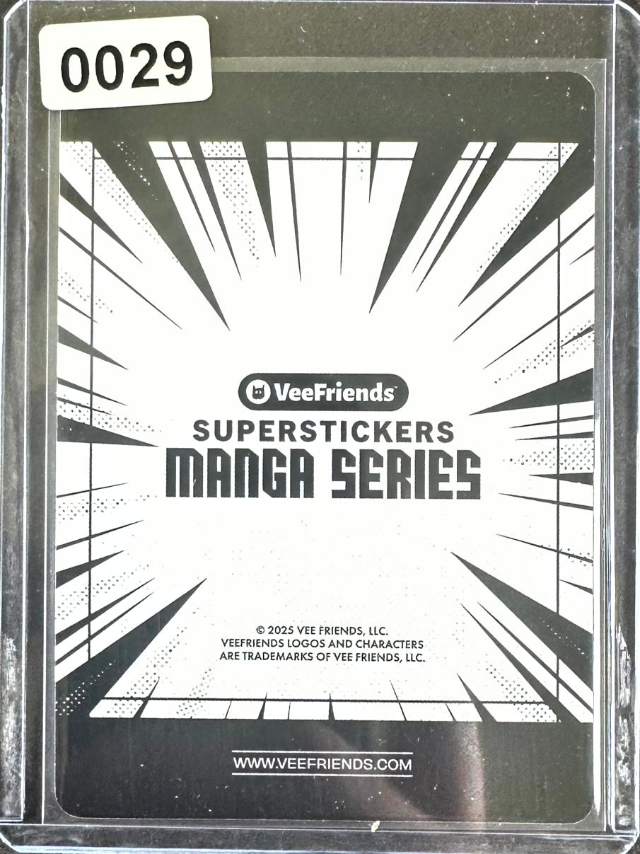 VeeFriends Super Stickers – Manga Series – Rare Robot – Limited /399