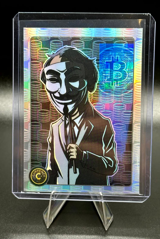 Cardsmiths Series 4 - Satoshi Nakamoto #45 - Silver 18/50