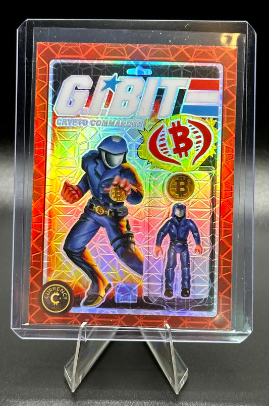 Cardsmiths Series 4 - Bitcoin #21 - GI BIT - Garnet 17/75