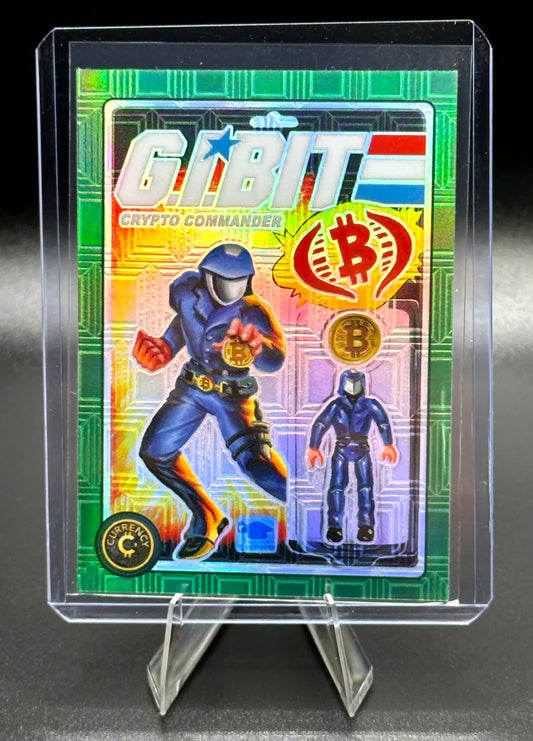 Cardsmiths Series 4 - Bitcoin #21 - GI BIT - Emerald 89/99