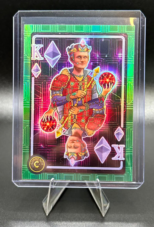 Cardsmiths Series 4 - Ethereum King #32 - Emerald 91/99