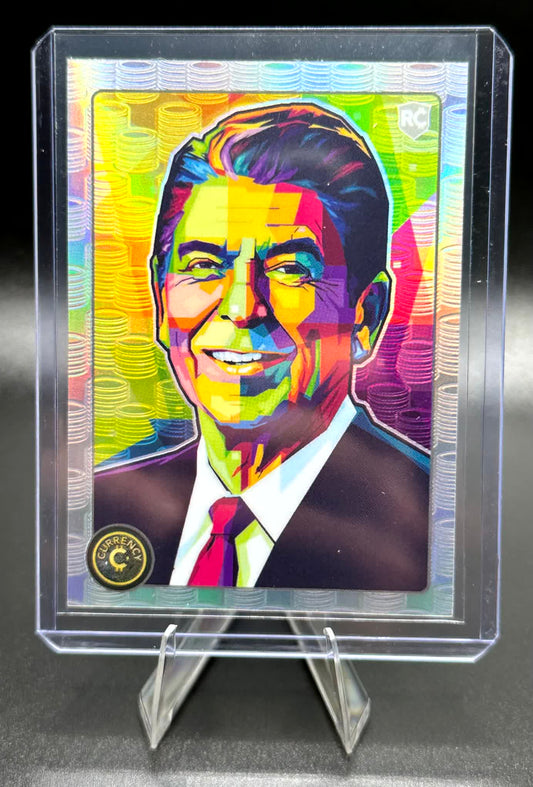 Cardsmiths Series 4 - Ronald Reagan #4 - Silver 12/50
