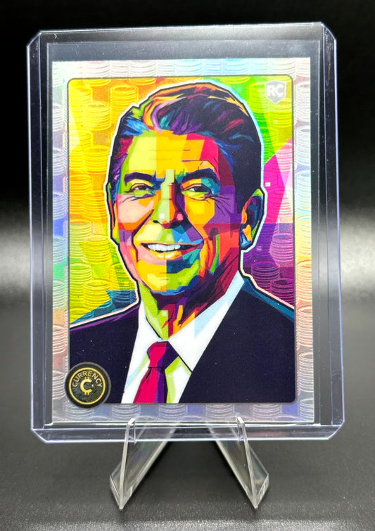 Cardsmiths Series 4 - Ronald Reagan #4 - Silver 23/50