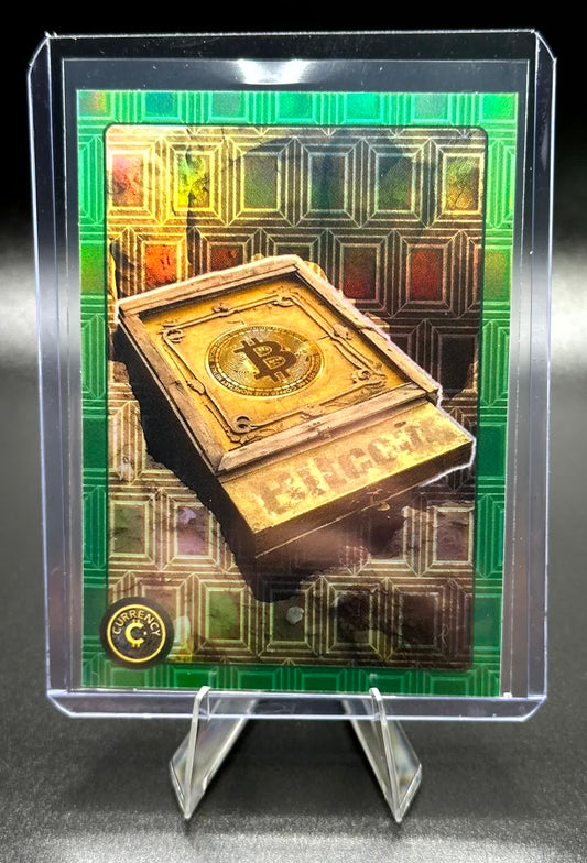 Cardsmiths Series 4 - Bitcoin (Safe) #50 - Emerald 32/99