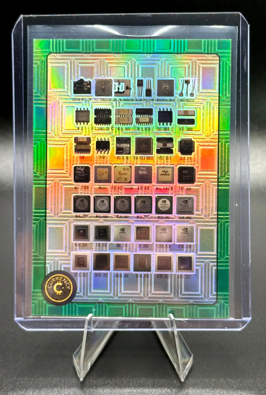Cardsmiths Series 4 - Semiconductor #26 - Emerald 71/99