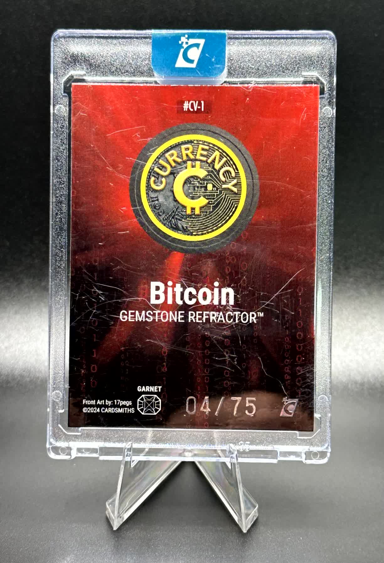 Cardsmiths Convention - Bitcoin CV-1 - Garnet 4/75