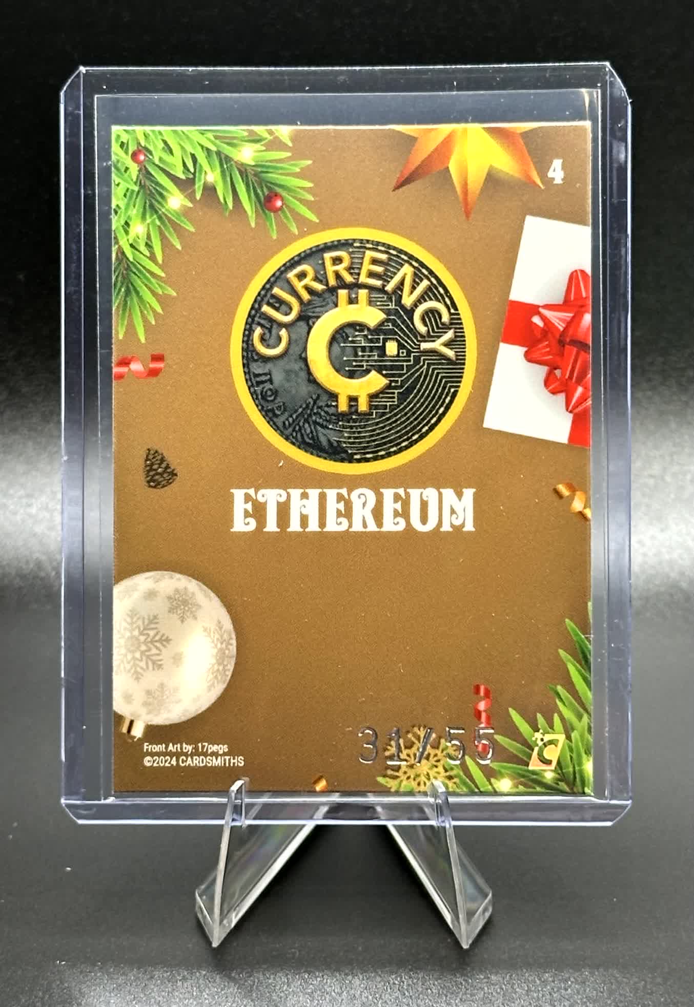 Cardsmiths Holiday - Ethereum #4 - Gingerbread 31/55